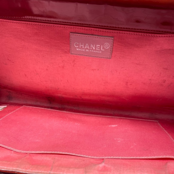 Red Chanel choco bar bag - Picture 7 of 10